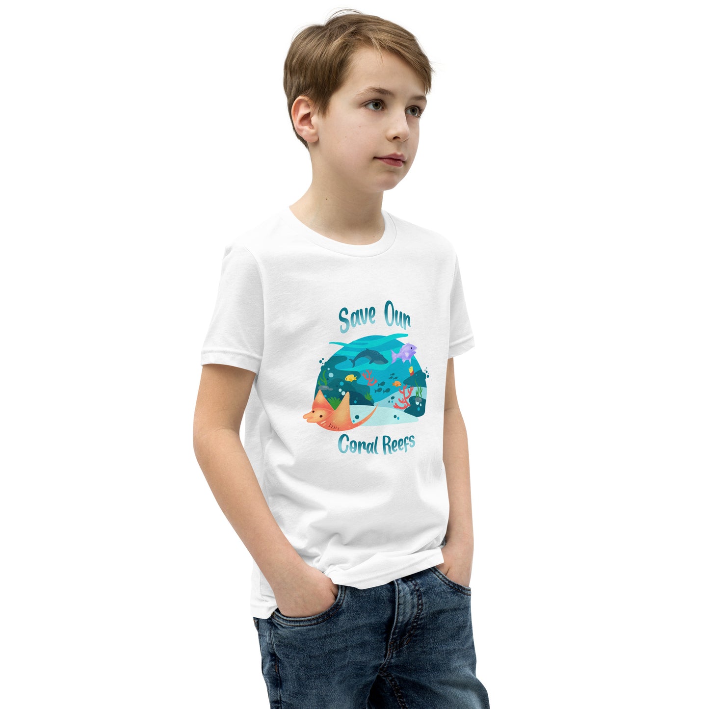 Youth Save Our Coral Reefs Unisex T-Shirt